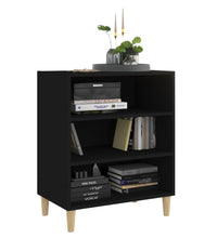 Sideboard Schwarz 57x35x70 cm Holzwerkstoff