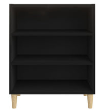 Sideboard Schwarz 57x35x70 cm Holzwerkstoff