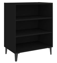 Sideboard Schwarz 57x35x70 cm Holzwerkstoff