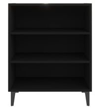 Sideboard Schwarz 57x35x70 cm Holzwerkstoff