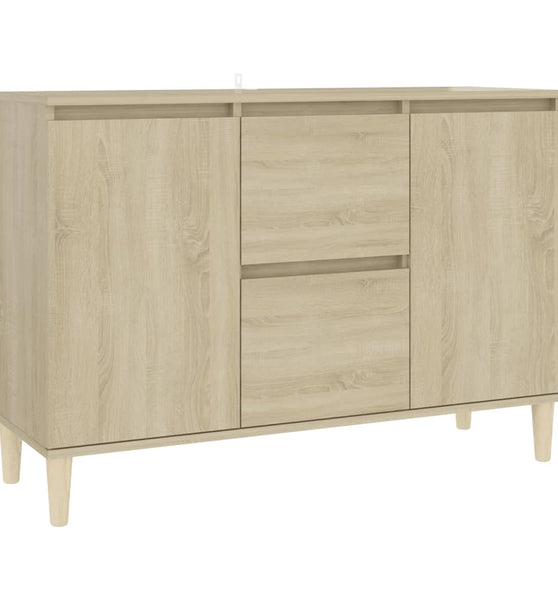 Sideboard Sonoma-Eiche 103,5x35x70 cm Holzwerkstoff