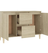 Sideboard Sonoma-Eiche 103,5x35x70 cm Holzwerkstoff