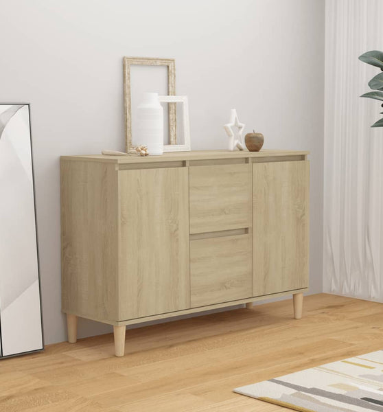 Sideboard Sonoma-Eiche 103,5x35x70 cm Holzwerkstoff