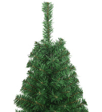 Künstlicher Weihnachtsbaum mit Dicken Zweigen Grün 120 cm PVC