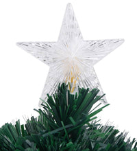 Weihnachtsbaum mit Beleuchtung und Ständer 64 cm Glasfaser