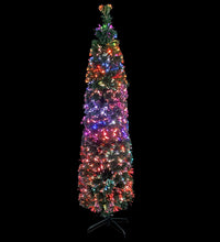 Künstlicher Weihnachtsbaum Schlank mit Ständer 120 cm Glasfaser