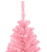 Künstlicher Weihnachtsbaum mit Ständer Rosa 120 cm PVC