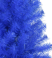 Künstlicher Weihnachtsbaum mit Ständer Blau 240 cm PVC