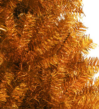 Künstlicher Weihnachtsbaum mit Ständer Gold 120 cm PET