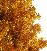 Künstlicher Weihnachtsbaum mit Ständer Gold 240 cm PET