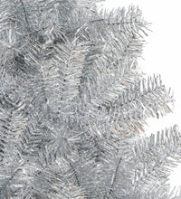 Künstlicher Weihnachtsbaum mit Ständer Silber 240 cm PET