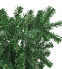 Künstlicher Weihnachtsbaum mit Ständer Umgekehrt Grün 150 cm