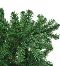 Künstlicher Weihnachtsbaum mit Ständer Umgekehrt Grün 180 cm