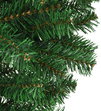 Künstlicher Weihnachtsbaum mit Ständer Umgekehrt Grün 240 cm