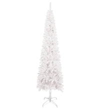 Schlanker Weihnachtsbaum Weiß 120 cm