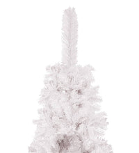 Schlanker Weihnachtsbaum Weiß 240 cm