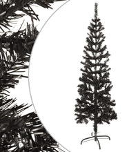 Schlanker Weihnachtsbaum Schwarz 120 cm