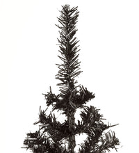 Schlanker Weihnachtsbaum Schwarz 120 cm