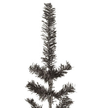 Schlanker Weihnachtsbaum Schwarz 210 cm