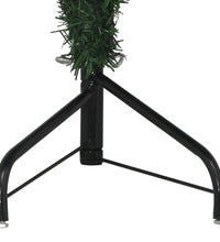 Künstlicher Eck-Weihnachtsbaum Grün 120 cm PVC