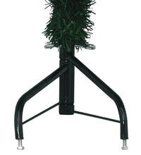 Künstlicher Eck-Weihnachtsbaum Grün 240 cm PVC
