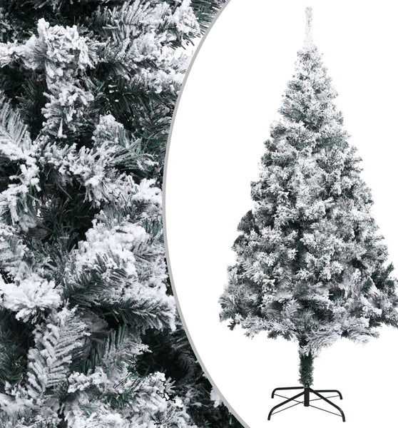 Künstlicher Weihnachtsbaum Beschneit Grün 400 cm PVC