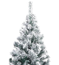 Künstlicher Weihnachtsbaum Beschneit Grün 400 cm PVC