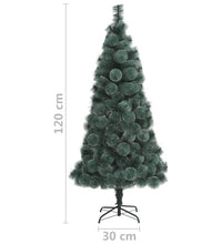 Künstlicher Weihnachtsbaum mit Ständer Grün 120 cm PET