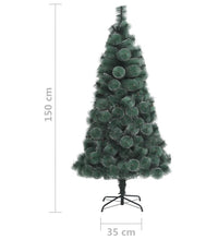 Künstlicher Weihnachtsbaum mit Ständer Grün 150 cm PET