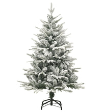 Künstlicher Weihnachtsbaum Beschneit Grün 120 cm PVC PE