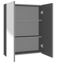 Bad-Spiegelschrank 60x15x75 cm MDF Anthrazit