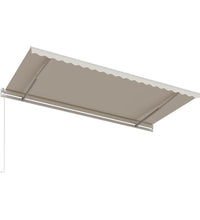 Markise Automatisch Einziehbar 500x300 cm Creme