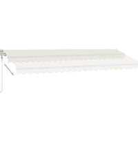 Standmarkise Automatisch 500x300 cm Creme