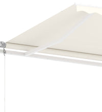 Standmarkise Automatisch 500x300 cm Creme