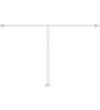 Markise Automatisch mit LED & Windsensor 500x300cm Orange Braun