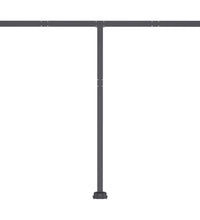 Standmarkise Manuell Einziehbar 300x250 cm Creme