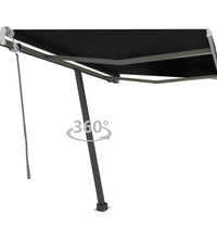 Standmarkise Manuell Einziehbar 300x250 cm Anthrazit