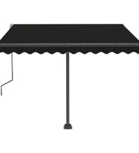 Standmarkise Manuell Einziehbar 300x250 cm Anthrazit