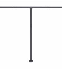Standmarkise Manuell Einziehbar 300x250 cm Anthrazit