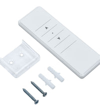 Markise Automatisch Einziehbar mit Pfosten 5x3 m Creme