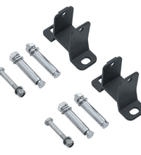 Markise Manuell Einziehbar mit Pfosten 3x2,5 m Creme