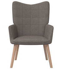 Relaxsessel Taupe Stoff