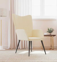 Relaxsessel Creme Stoff