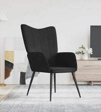 Relaxsessel Schwarz Stoff