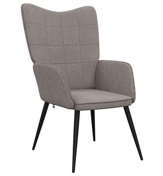 Relaxsessel Taupe Stoff