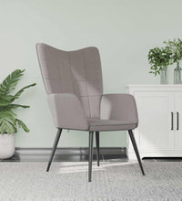 Relaxsessel Taupe Stoff