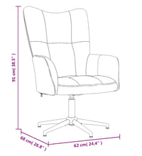 Relaxsessel mit Hocker Senfgelb Samt