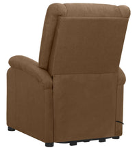 Aufstehsessel Braun Stoff