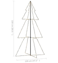 Weihnachtsbaum in Kegelform 300 LEDs Indoor & Outdoor 120x220cm