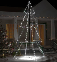 Weihnachtsbaum in Kegelform 360 LEDs Indoor Outdoor 143x250 cm